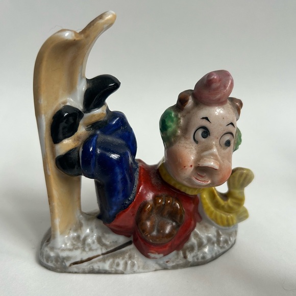 Vintage Occupied Japan Skiing Figurines Set Of 3 Kitschy Fun Decor - Picture 4 of 7